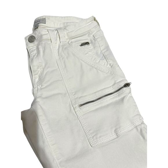 Joie High Rise Park Skinny Pants white size 27 $228 - Picture 3 of 6